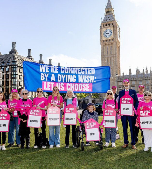 Photo of Paul & Millie-Rose, key campaigner for Birmingham