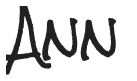 Ann Whaley signature