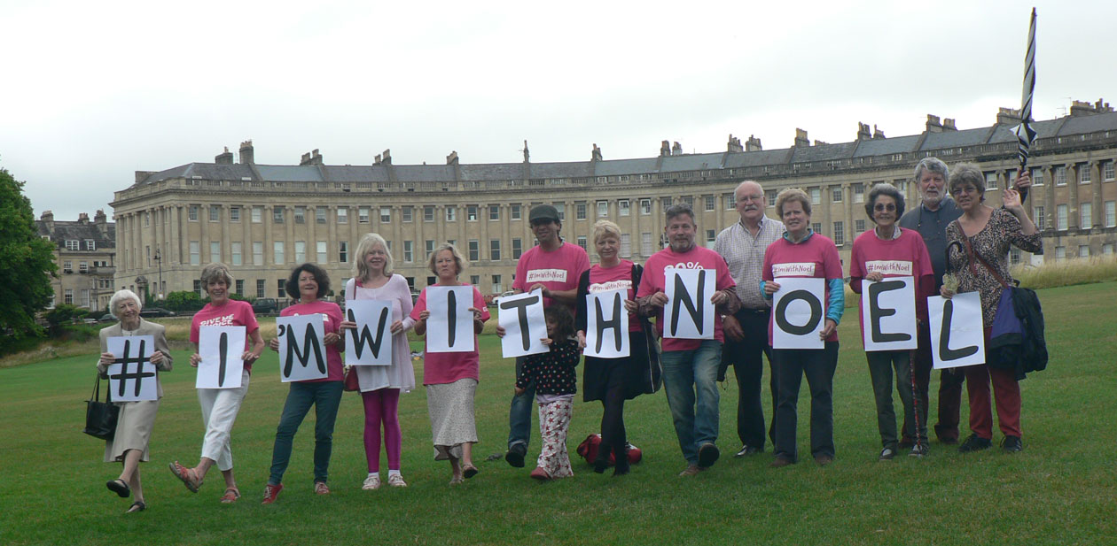 Bath local group supporting Noel Conway