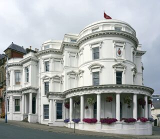 The Tynwald building, where the isle of man assisted dying bill is being presented.